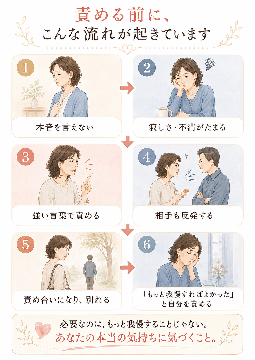 責める前に起きている心の流れ